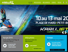 Tablet Screenshot of karujet.com